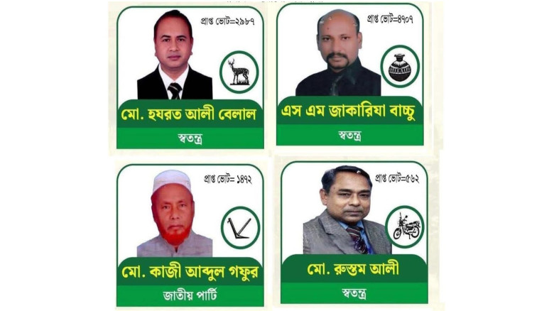 দিনাজপুর-৫ আসনে জাপাসহ চার প্রার্থীর জামানত বাজেয়া...
