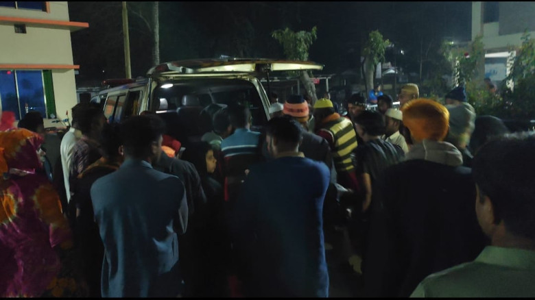 হাসাদাহের ঘটনায় থানায় অভিযোগ দিতে গিয়ে হামলার শিকা...
