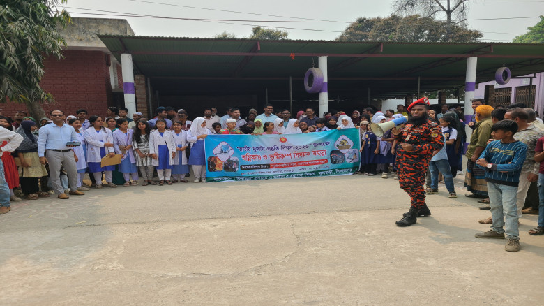 ফুলবাড়ীতে জাতীয় দুর্যোগ প্রস্তুতি দিবস পালিত...