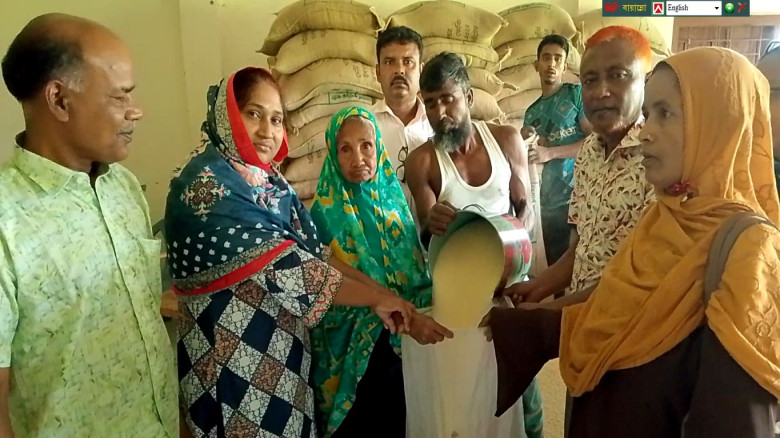 ঝিনাইগাতীতে পবিত্র ঈদ উপলক্ষে অসহায় পরিবারের মাঝে ...