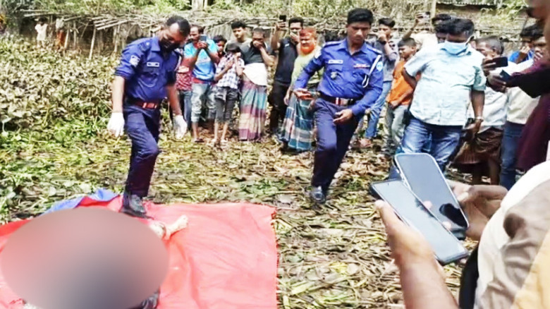 কোম্পানীগঞ্জে পুকুরের কচুরিপানা থেকে অজ্ঞাত লাশ উদ...