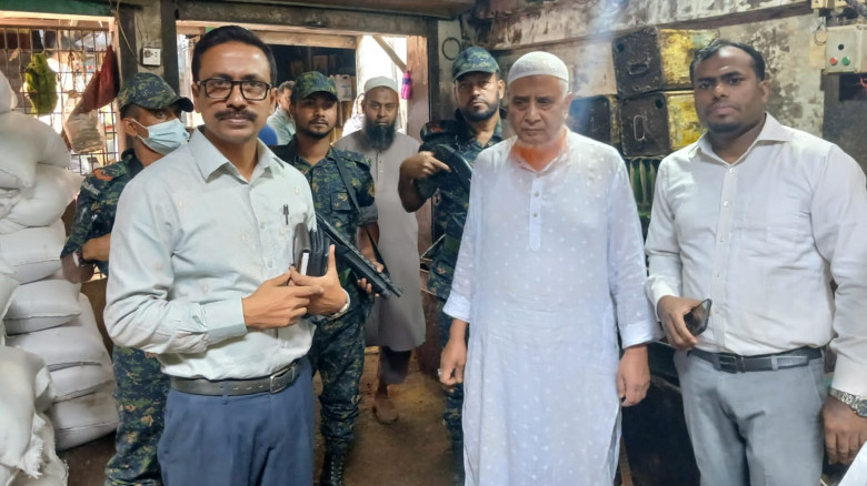 ব্রাহ্মণবাড়িয়ায় যমুনা অয়েল মিলকে ৪০ হাজার টাকা জরি...