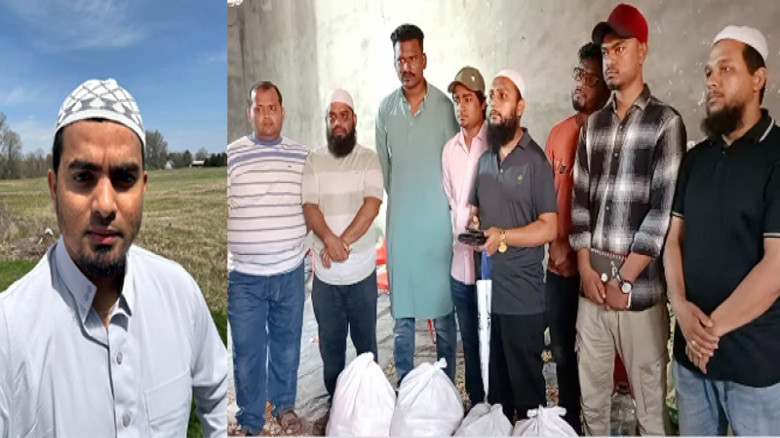 বরুড়ায় একতা স্বেচ্ছাসেবী সংগঠনের উদ্যোগে ঈদ সামগ্...