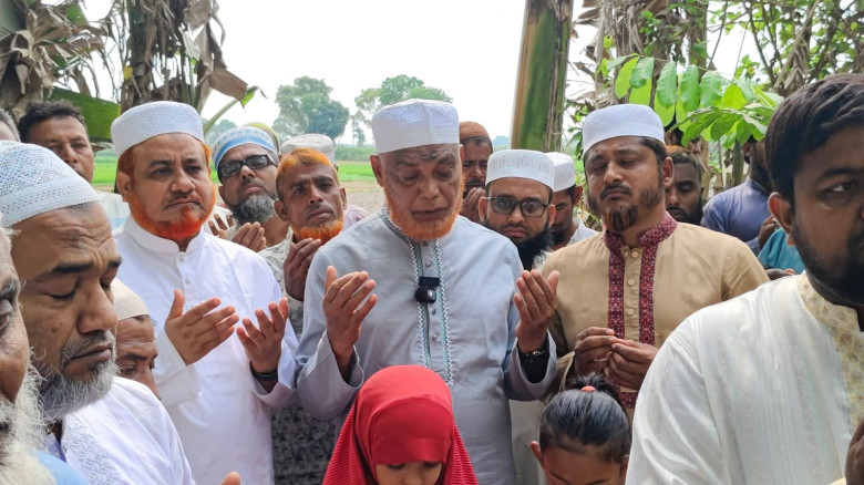 জীবননগরে নিহত জামায়াত নেতা দু'ভাই এর কবর জিয়ারত কর...