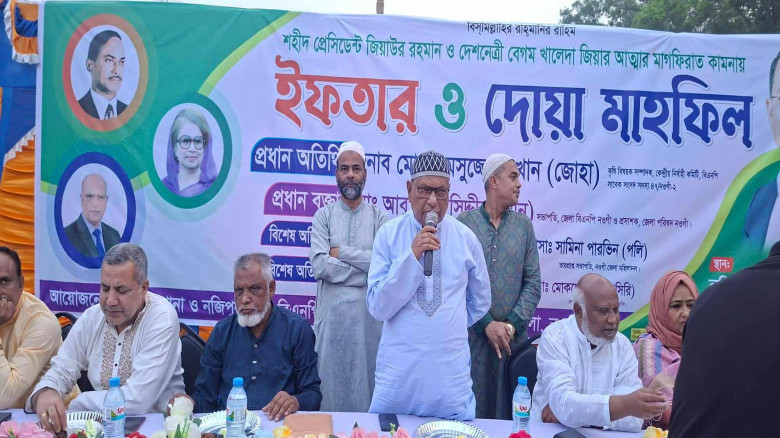পত্নীতলায় বিএনপির ইফতার ও দোয়া মাহফিল...