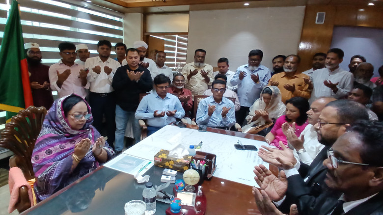 প্রথম কর্মদিবসেই দূর্নীতিবাজদের হুশিয়ারি দিলেন বিস...
