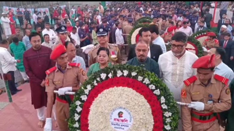 ময়মনসিংহে স্বাধীনতা দিবসের অনুষ্ঠানে প্রটোকল বিতর্...