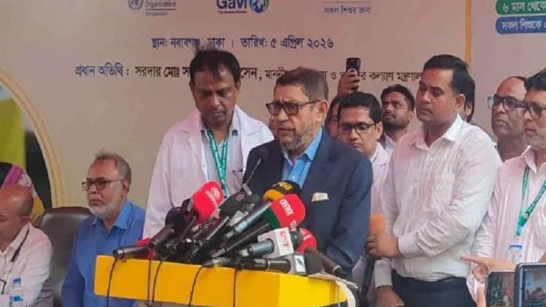 ৩ মে সারাদেশে হামের টিকা দেওয়া হবে: স্বাস্থ্যমন্ত্...