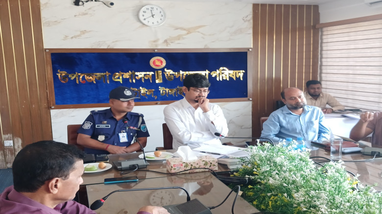 বাংলা নববর্ষ উদযাপনে প্রস্তুতি মুলক সভা অনুষ্ঠিত...