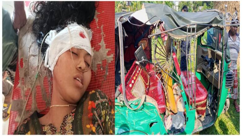 পরীক্ষা শেষে সড়কে ট্রাকের ধাক্কায় নিভে গেল কলেজছাত...