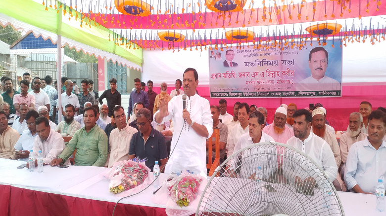 দৌলতপুরের  উন্নয়নমূলক কর্মকাণ্ড বিষয় নিয়ে মত বি...