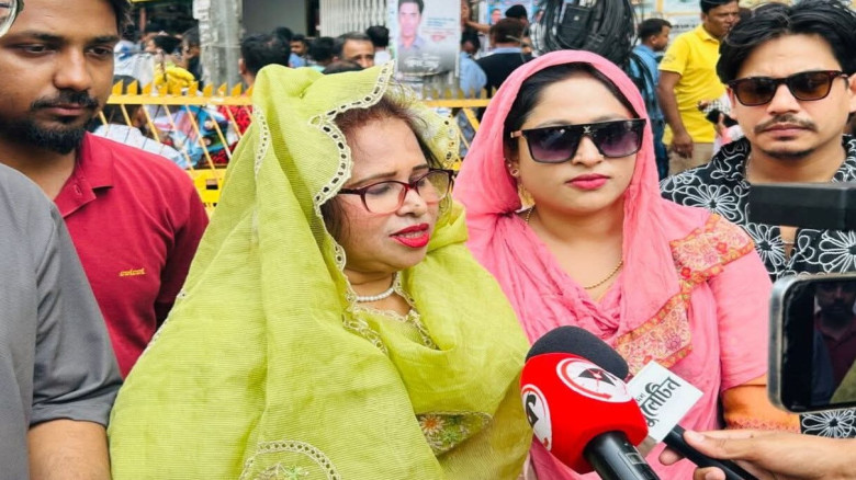 সংরক্ষিত মহিলা আসনে মনোনয়ন দাখিল করলেন বিএনপির অ্য...