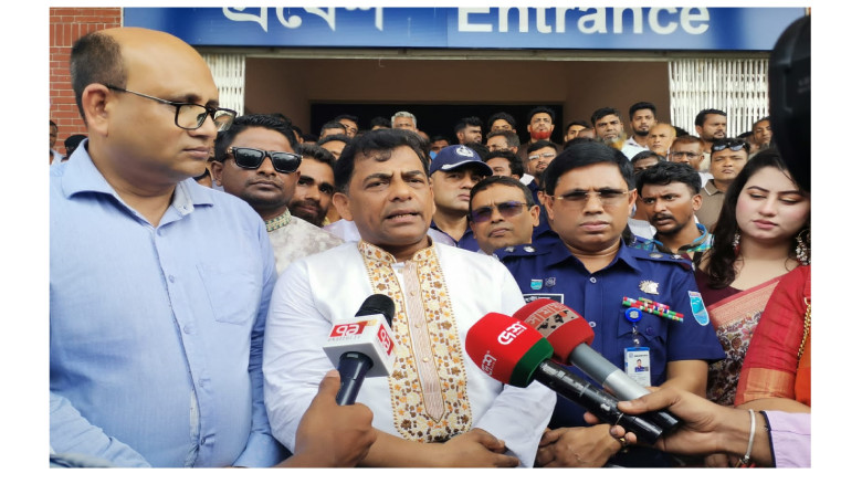 মুকসুদপুরে আন্তঃনগর ট্রেনের প্রথম যাত্রাবিরতি...