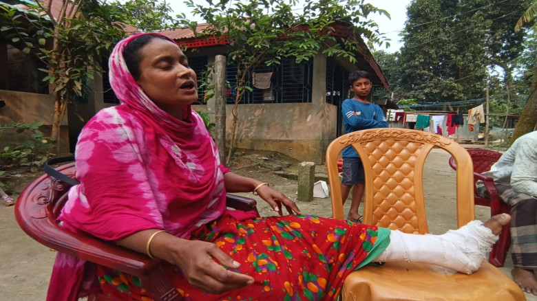 নেত্রকোণায় যৌতুকের দাবিতে স্ত্রীর ওপর নির্যাতন, শা...