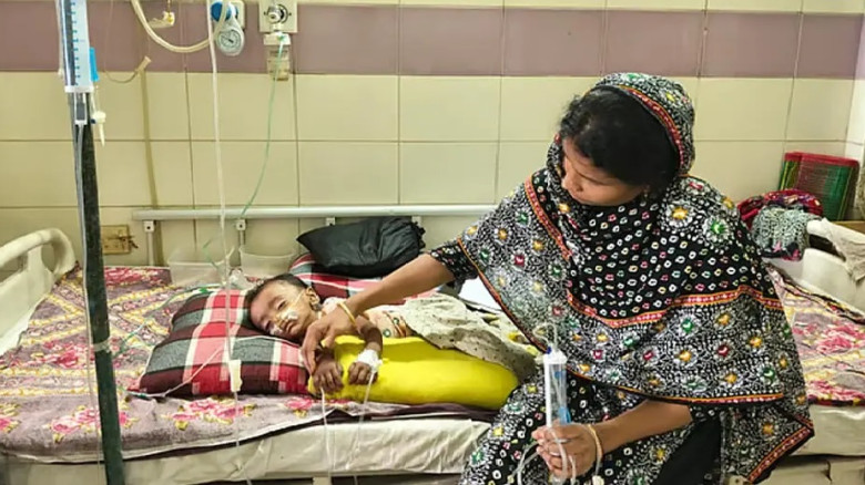 হামের উপসর্গ নিয়ে ৮ শিশুর মৃত্যু...