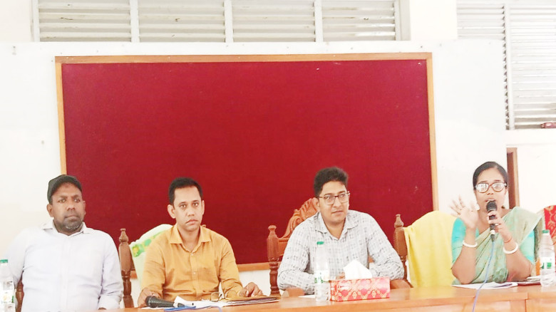 কালিয়ায় এসএসসি ও সমমান পরীক্ষা উপলক্ষে কক্ষ পরিদর্...