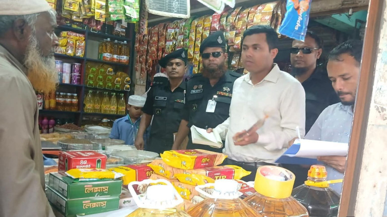 চুনারুঘাটে পাঁচ ব্যবসা প্রতিষ্ঠানকে জরিমানা...