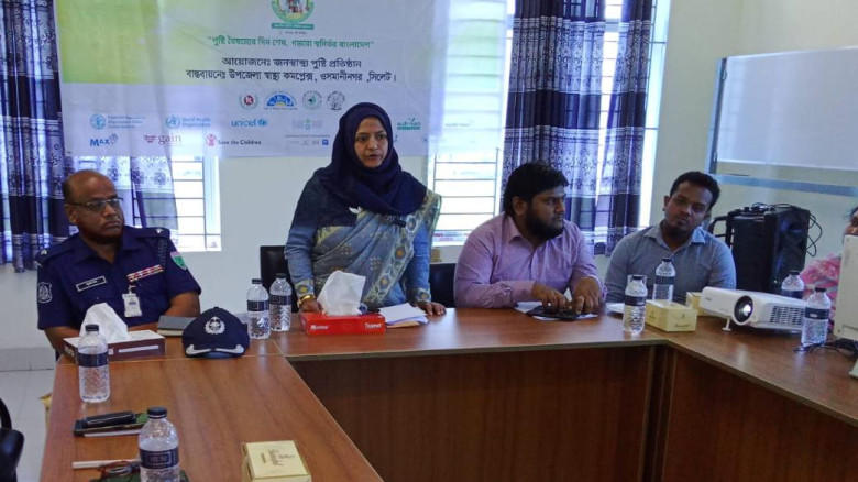 ওসমানীনগরে হাম-রুবেলার টিকা পাবে সাড়ে ১৮ হাজার শিশ...