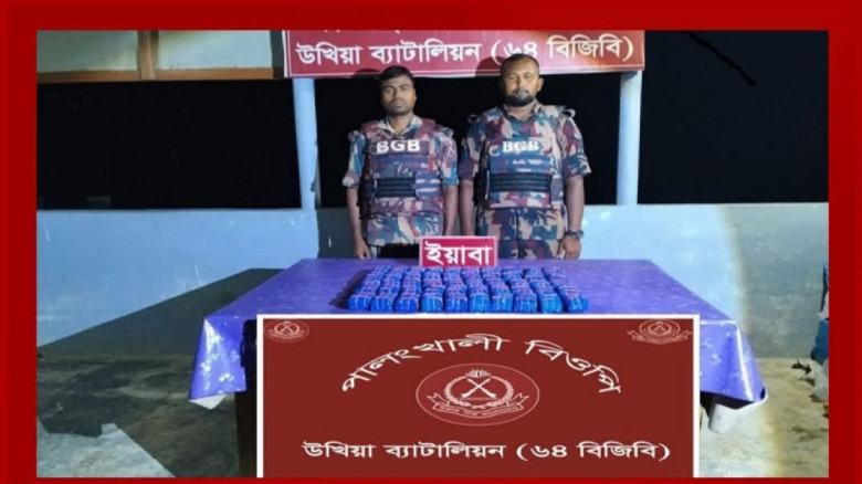 উখিয়ায় বিজিবি'র অভিযানে ২ লাখ ৪০ হাজার পিস ইয়াবা ...