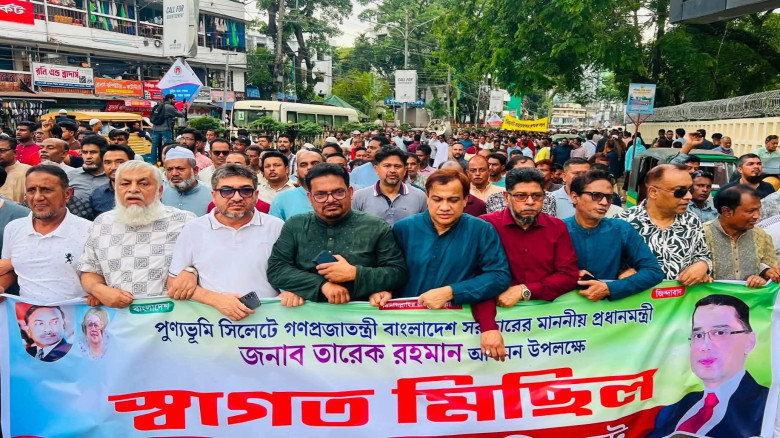প্রধানমন্ত্রীর সফর ঘিরে সিলেটে উৎসবের আমেজ...