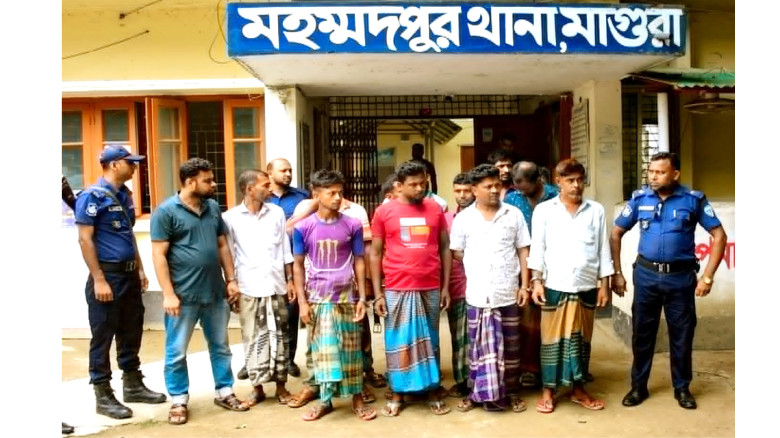 মহম্মদপুরে ১৬ জুয়াড়ি গ্রেপ্তার...