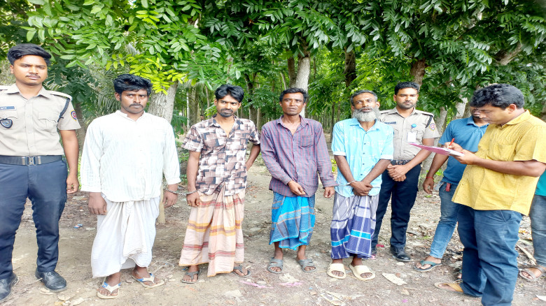 সালথায় মাদক সেবনের অভিযোগে ৪ যুবককে সাজা...