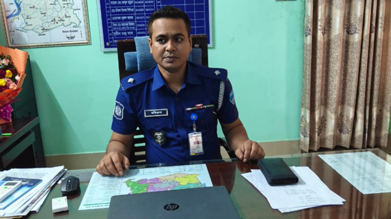 তিতাস থানার নতুন ওসি হিসেবে দায়িত্ব নিলেন মমিরুল হ...
