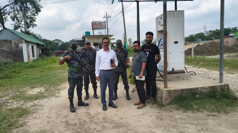 ব্রাহ্মণবাড়িয়ায় ফিলিং স্টেশনকে ১ লাখ টাকা জরিমানা...