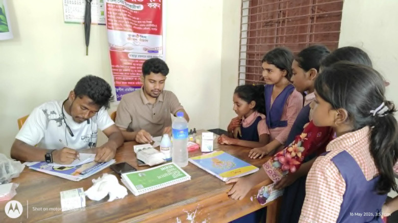 গাংনী ফ্রি ব্লাড গ্রুপিং ক্যাম্প অনুষ্ঠিত...