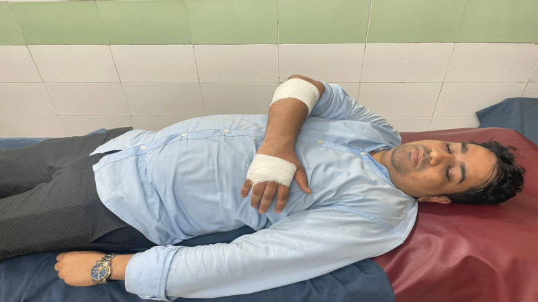 নিরাপদ সড়কের আন্দোলনকারী সাংবাদিক তরিকুল ইসলাম সড়ক...
