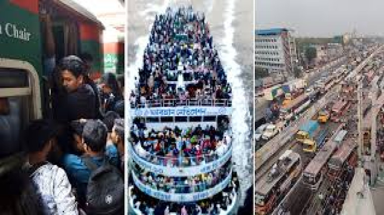 ঈদ যাত্রায় ভোগান্তি কমাতে সরকারের পদক্ষেপে স্বস্ত...