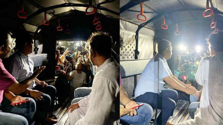 তোফায়েল আহমেদের জানাজা শেষে ‘জয় বাংলা’ স্লোগান, নে...