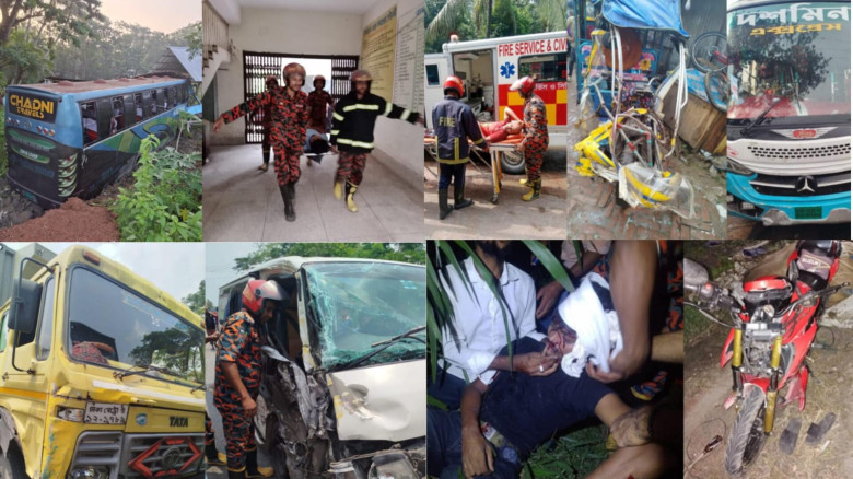 ঈদযাত্রায় গৌরনদীতে পৃথক সড়ক দুর্ঘটনায় নিহত ৩, আহত ...