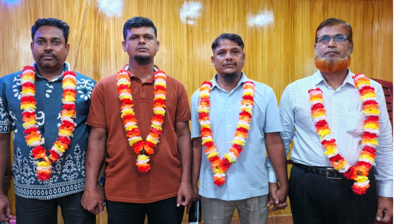 চন্দ্রগঞ্জের অসকসের সভাপতি আলমগীর, সম্পাদক বাশার...