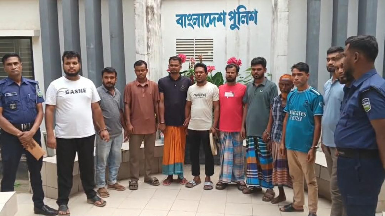 ভালুকায় বিশেষ অভিযানে ৯ জন গ্রেপ্তার...