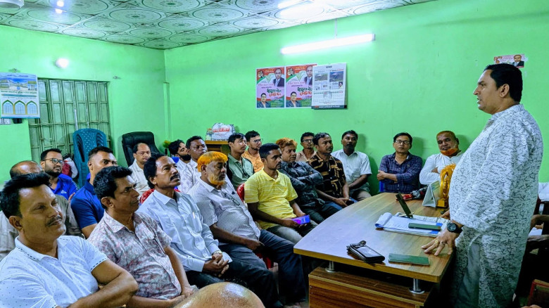 কক্সবাজারে তারেক রহমানকে স্বাগত জানাতে রামু বিএনপি...