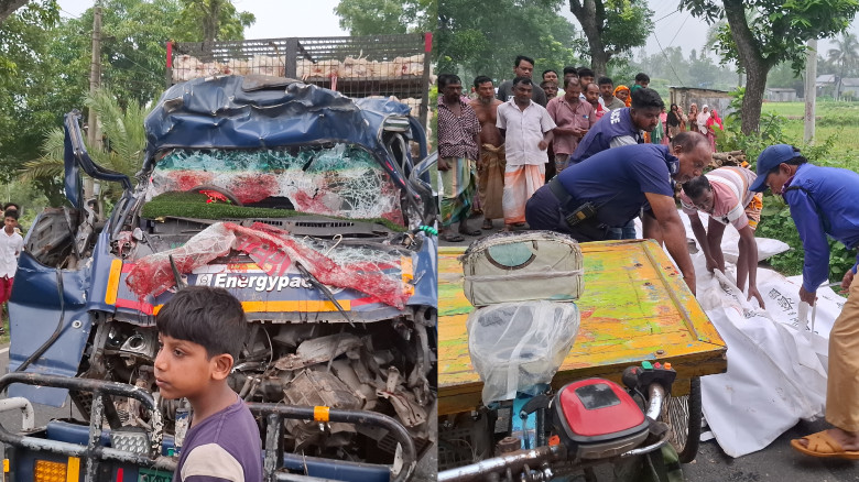 সখীপুর-সাগরদিঘী সড়কে পিকআপ-ট্রাক সংঘর্ষে নিহত ৪...