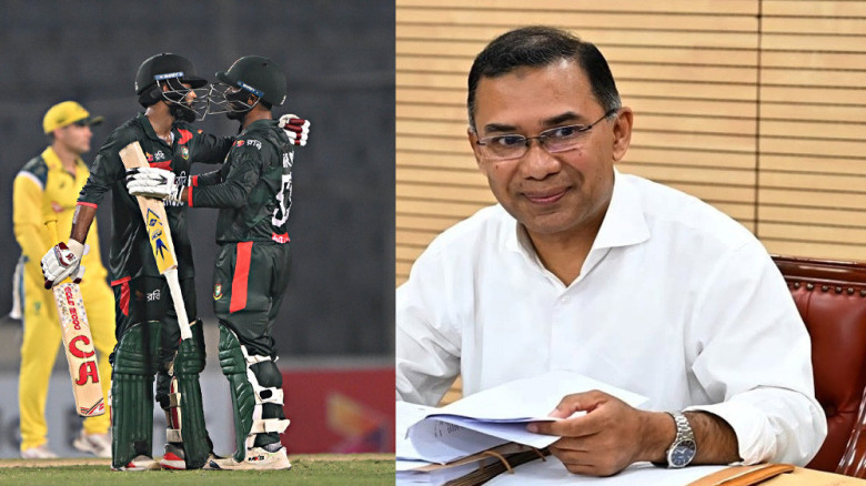 অস্ট্রেলিয়ার বিপক্ষে সিরিজ জেতায় বাংলাদেশ দলকে অভি...
