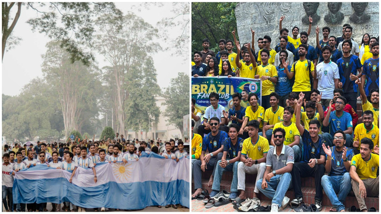 রাবিতে আর্জেন্টিনা-ব্রাজিল সমর্থকদের পাল্টাপাল্টি ...