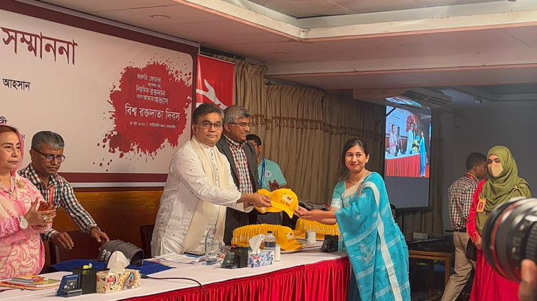 'স্বেচ্ছা রক্তদাতারা মূলত সৎকর্মেরই চর্চা করছেন'...