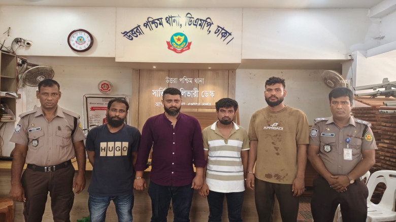উত্তরায় অপহরণ নাটকের অবসান: ৪ অপহরণকারী গ্রেফতার, ...