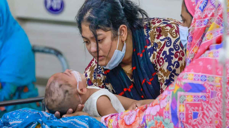 ২৪ ঘণ্টায় হাম সন্দেহে ৪ প্রাণহানি...