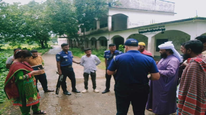 ব্রাহ্মণবাড়িয়ায় অবৈধভাবে ফসলী জমির মাটি কাটার দায়ে...