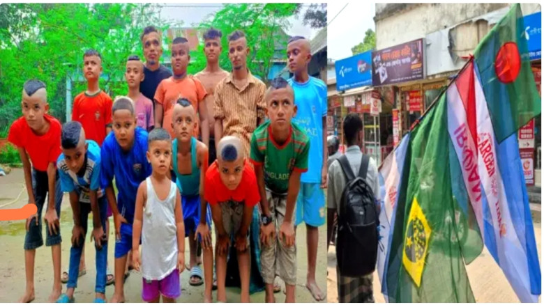 কটিয়াদীর গ্রামেগঞ্জে বিশ্বকাপ উন্মাদনা বেড়েছে...
