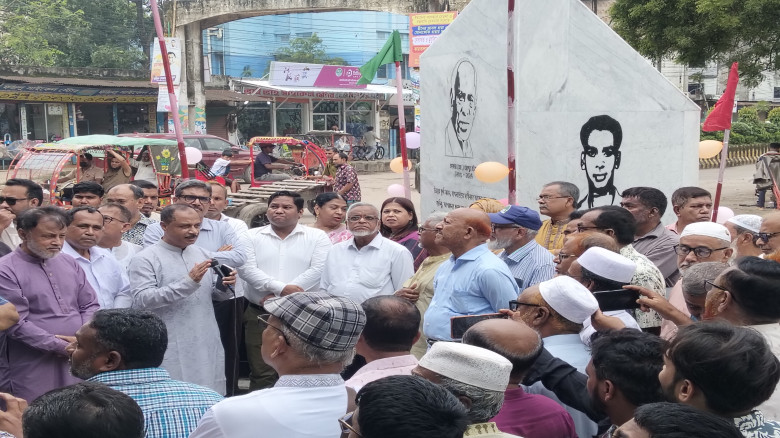 ভৈরবে আগরতলা ষড়যন্ত্র মামলার অভিযুক্ত বীর মুক্তিযো...