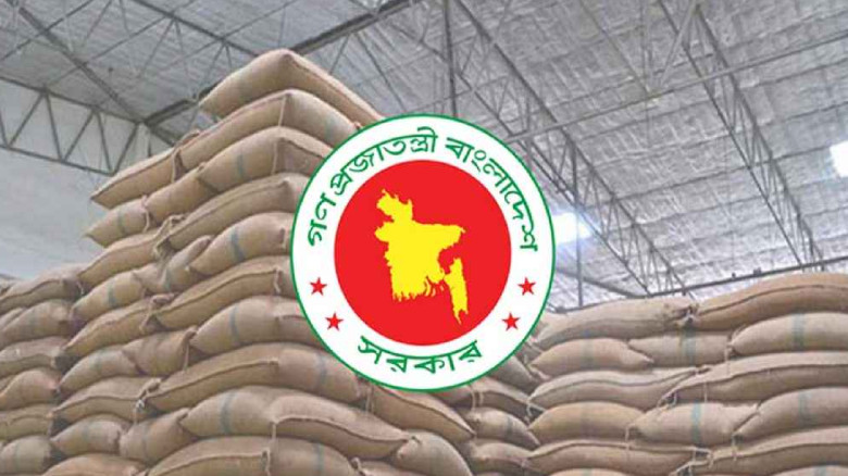 খাদ্যশস্যের মজুত ২০ লাখ ৬০ হাজার টন...