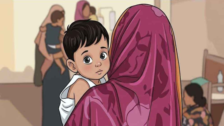 হামের উপসর্গ নিয়ে আরও তিন শিশুর মৃত্যু...
