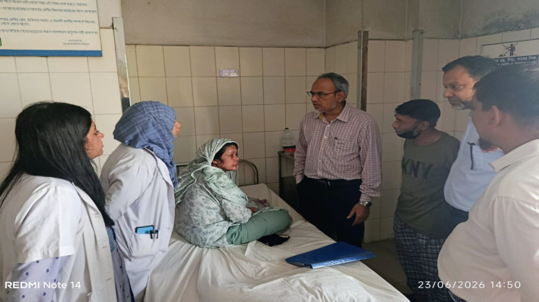 রামিসার মায়ের চিকিৎসায় এগিয়ে এলেন বিএনপির স্বাস্থ্...