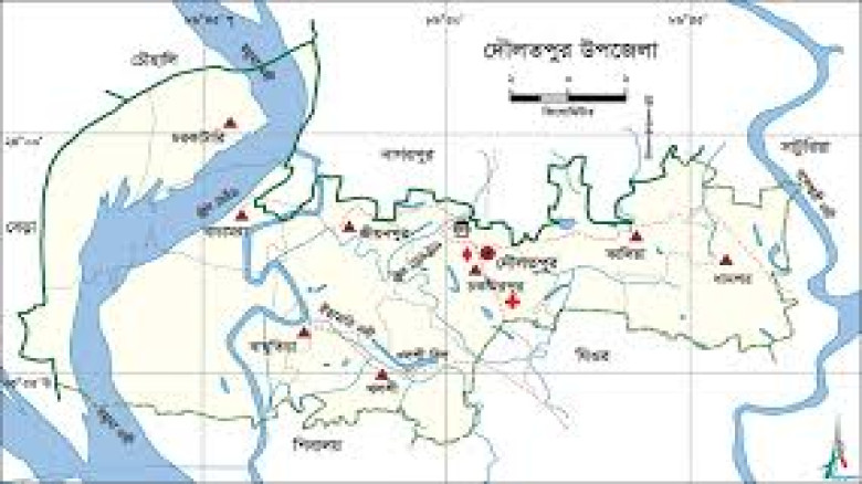 দৌলতপুরে খাল খনন পরিদর্শন ও তালগাছ রোপন করেন দুই ম...