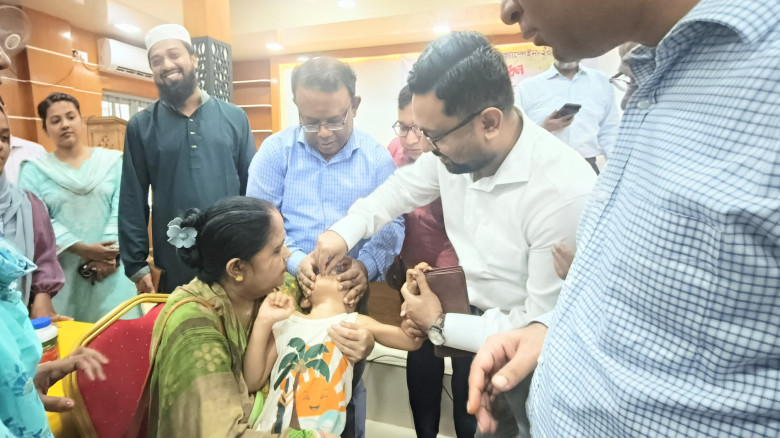 মৌলভীবাজারে ভিটামিন এ প্লাস ক্যাম্পেইন শুরু...